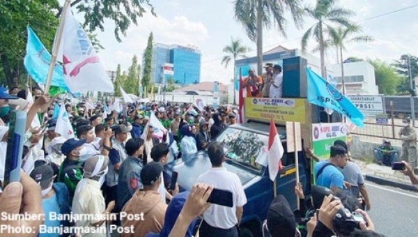 buruh di kalsel